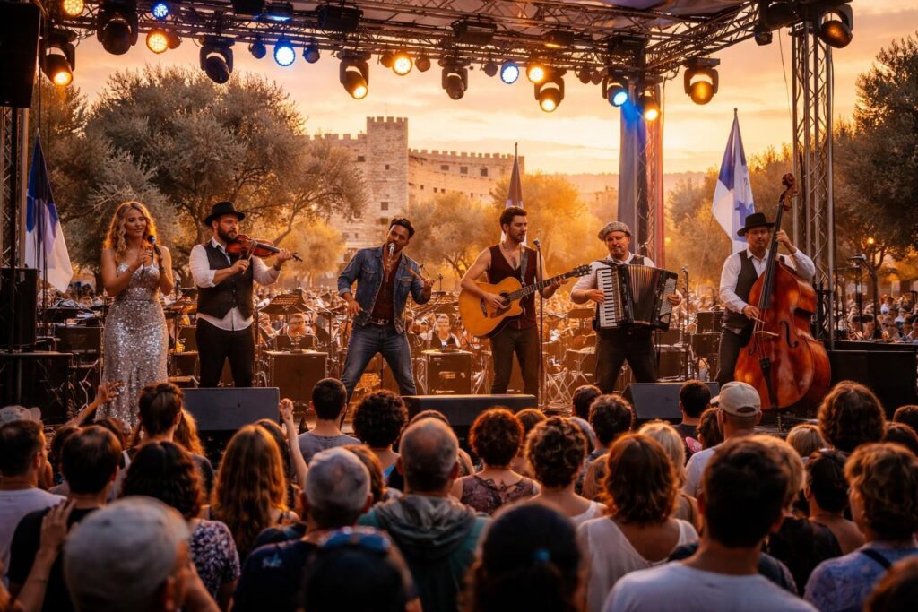 Profitez des concerts solidaires en Israël avec des artistes internationaux et musique klezmer