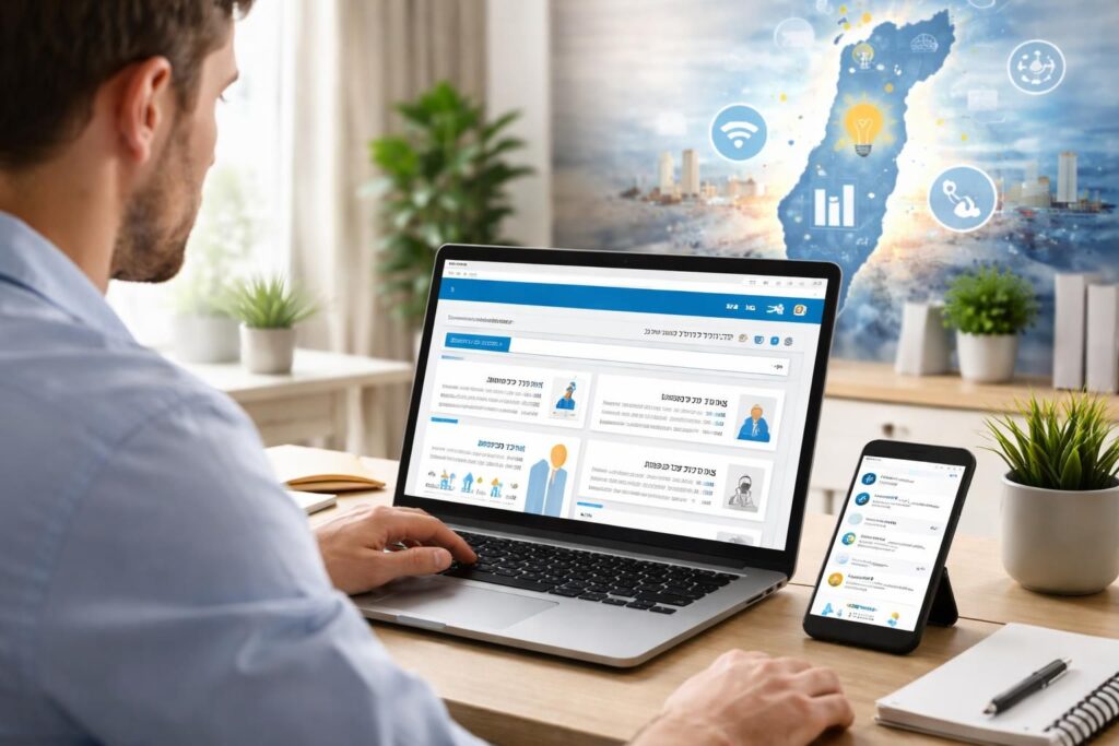 Trouver un emploi en Israël économiquement avec candidatures en ligne et réseautage LinkedIn