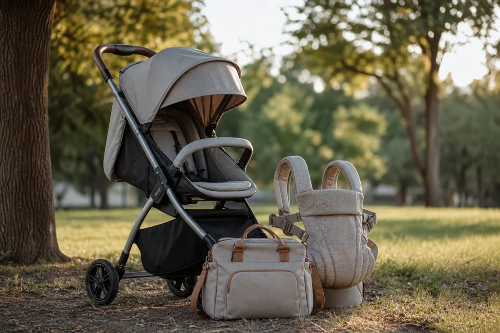 Des équipements bébé adaptés aux sorties : tout ce qu&rsquo;il faut prévoir pour partir serein