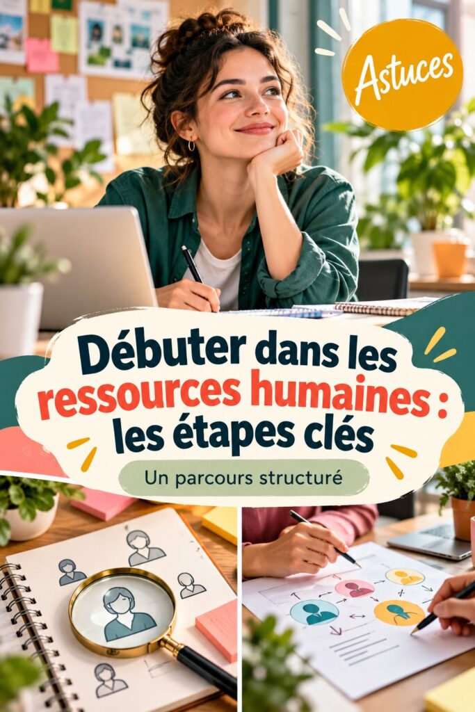 Débuter dans les ressources humaines : étapes clés à suivre