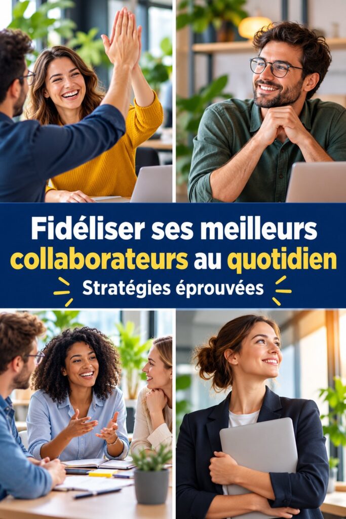 Comment fidéliser ses meilleurs collaborateurs au quotidien ?