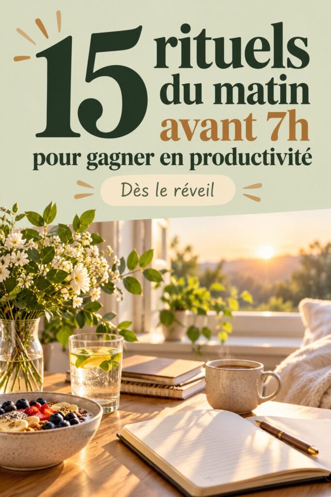 Personne réveillée tôt le matin, préparant son petit déjeuner pour bien commencer la journée.